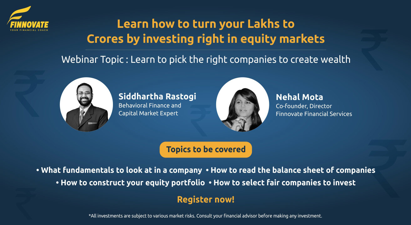 Learn how to turn your lakhs to crores by investing right in Equity markets