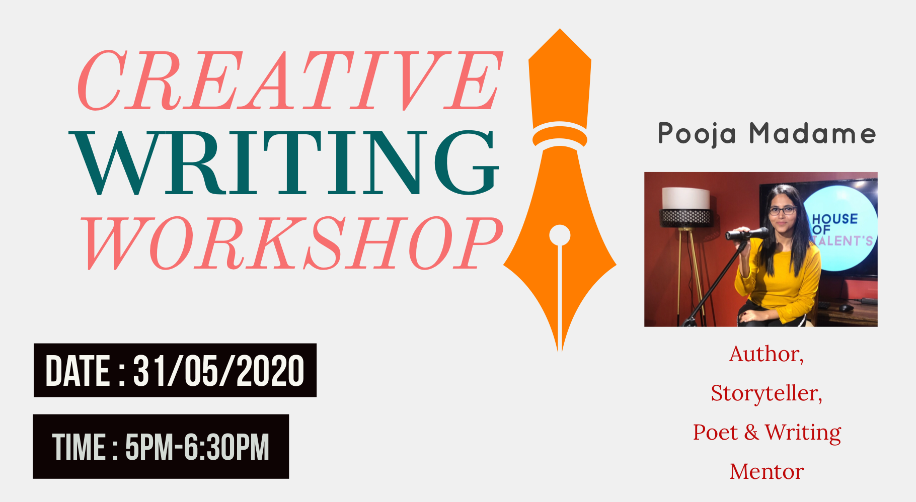 creative writing workshop malaysia 2020