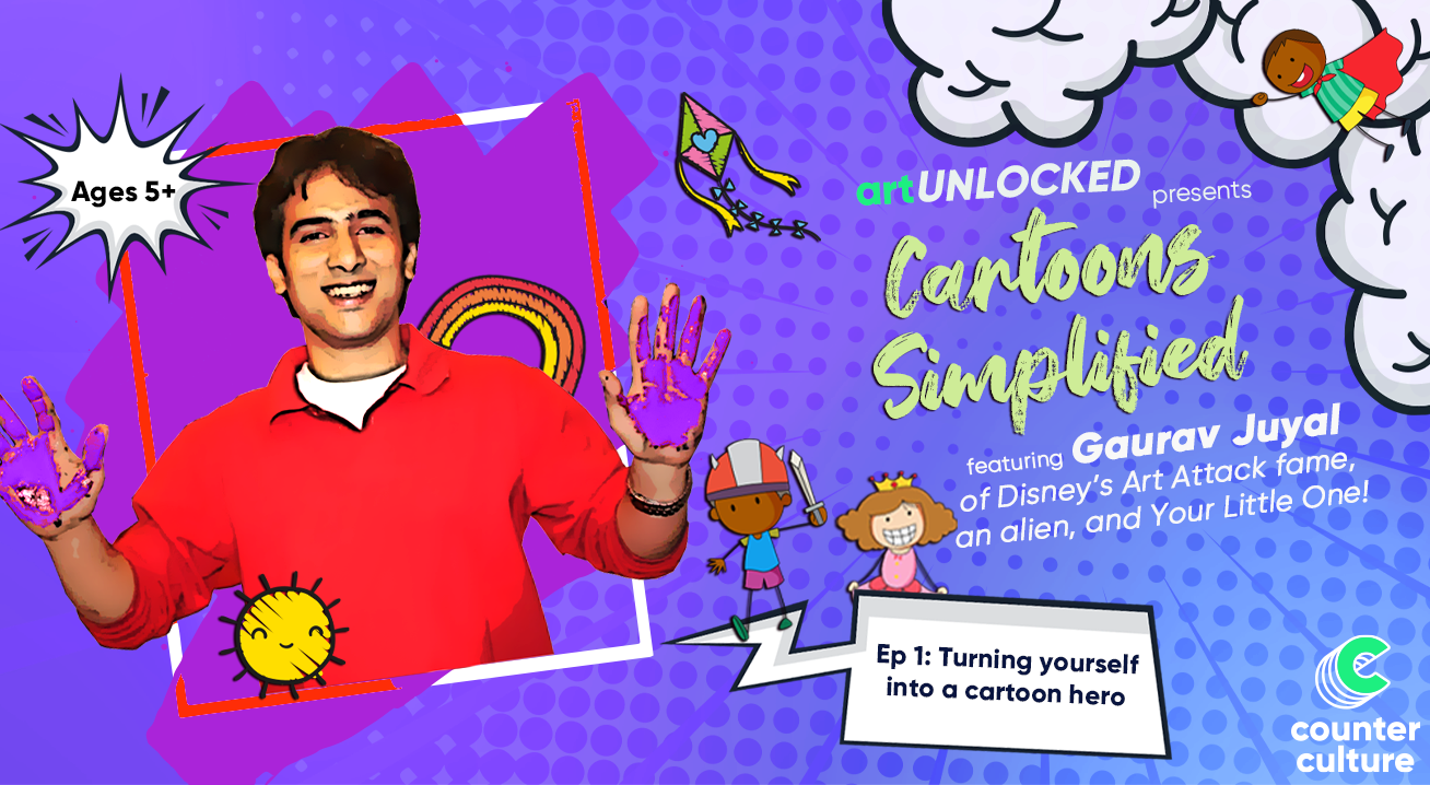 art Unlocked presents Cartoons Simplified featuring Gaurav Juyal