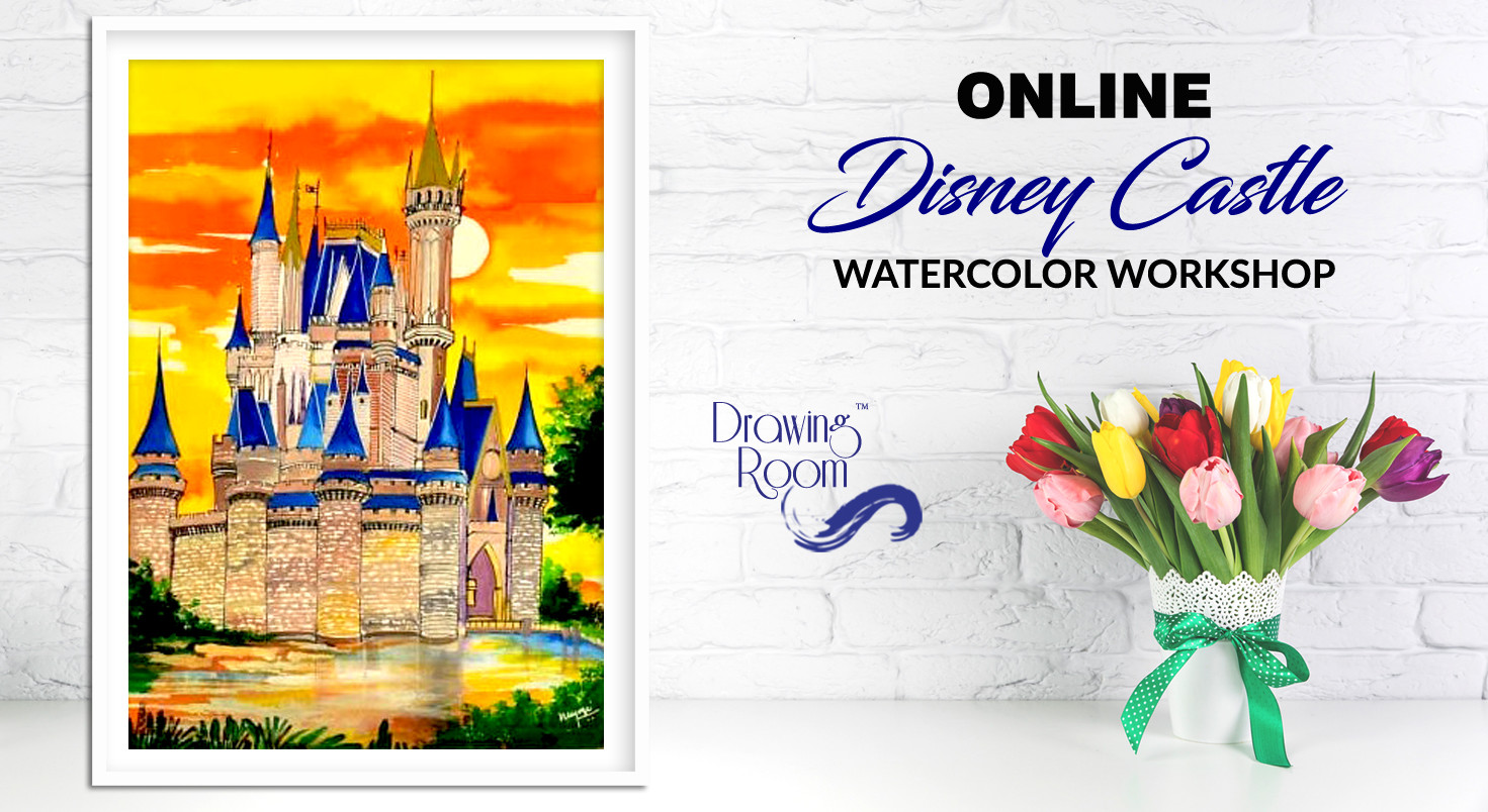 Disneyland Castle Art Prints Taken From My Detailed Pen Drawing &  Watercolour Painting. Sleeping Beauty Castle Disney Art - Etsy
