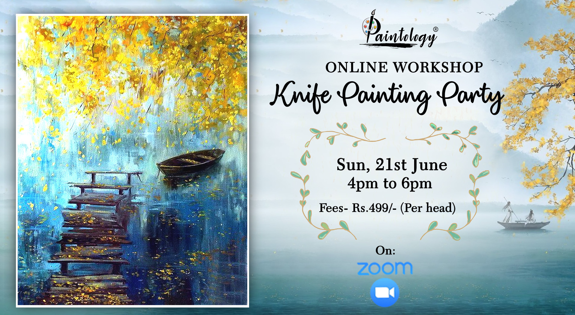 Knife painting by Paintology