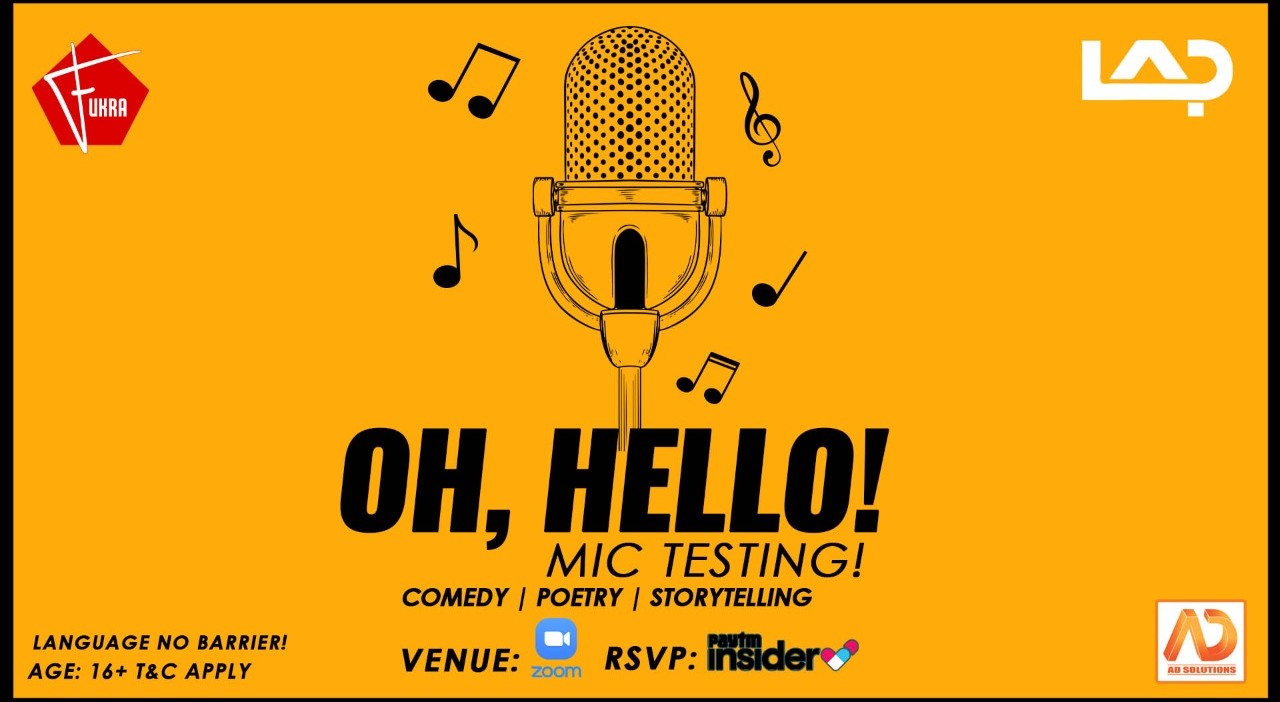 Oh, Hello! Mic Testing 3.0