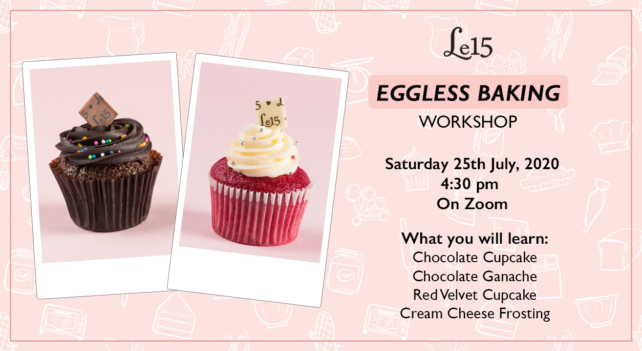 Eggless Cupcake Baking with Chef Pooja Dhingra