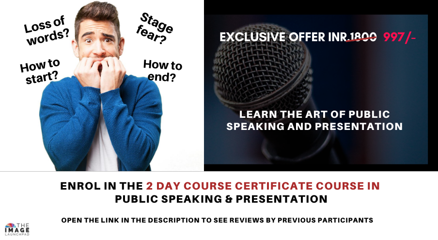 2 Day-Online Certificate Course - THE ART OF PUBLIC SPEAKING & PRESENTATION