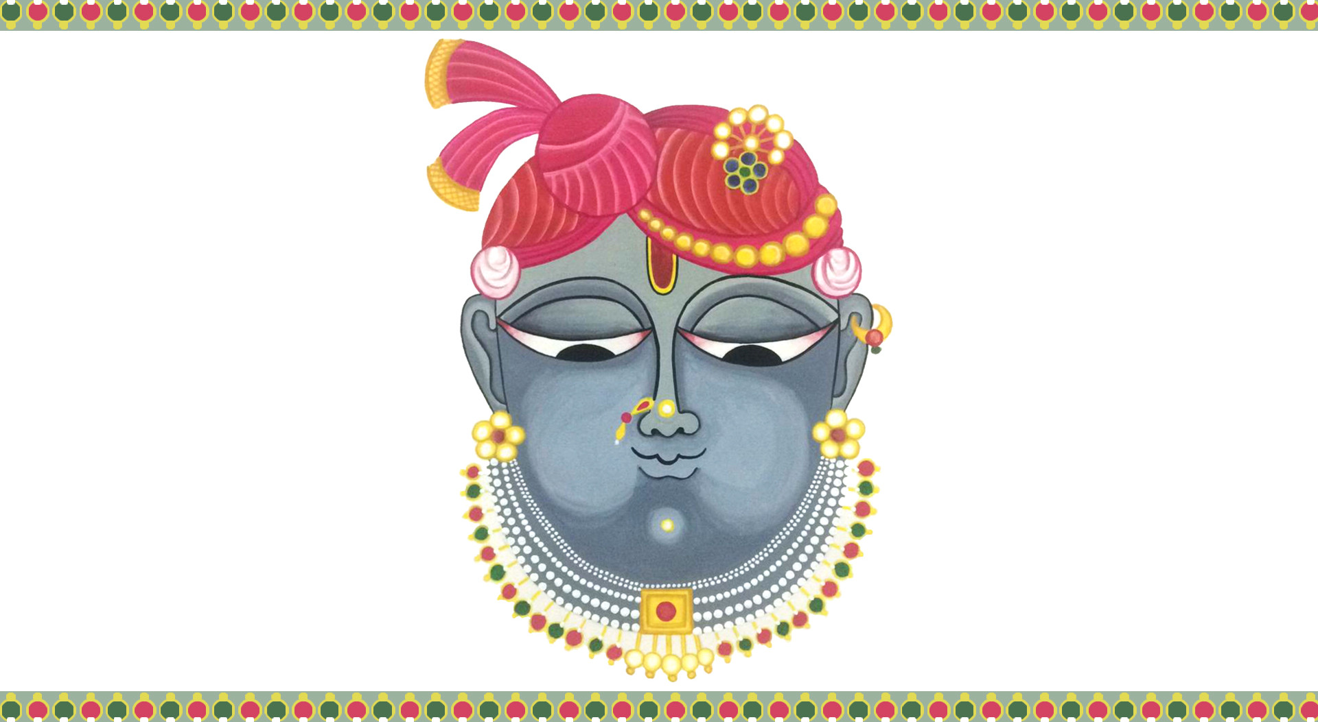 Shrinathji Art Print by Deepak Joshi  Pixels