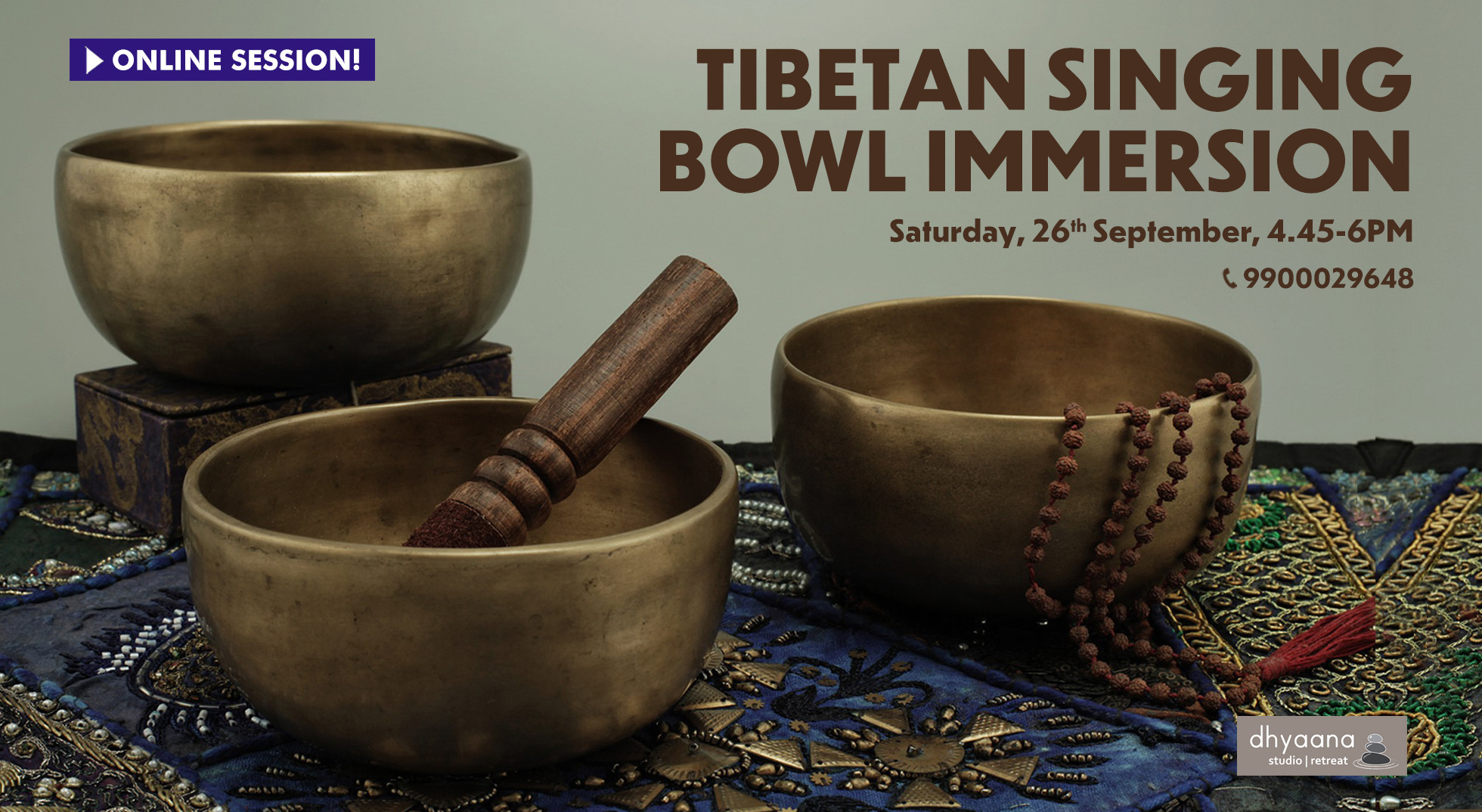 Tibetan Singing Bowl Immersion