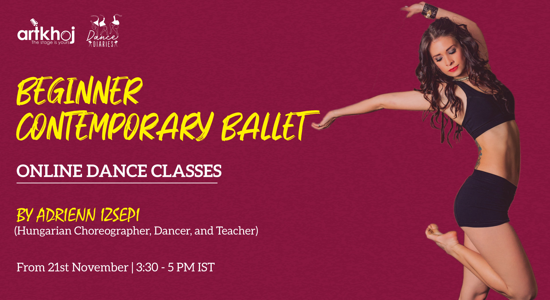 Beginner Contemporary Ballet - Online Dance Classes