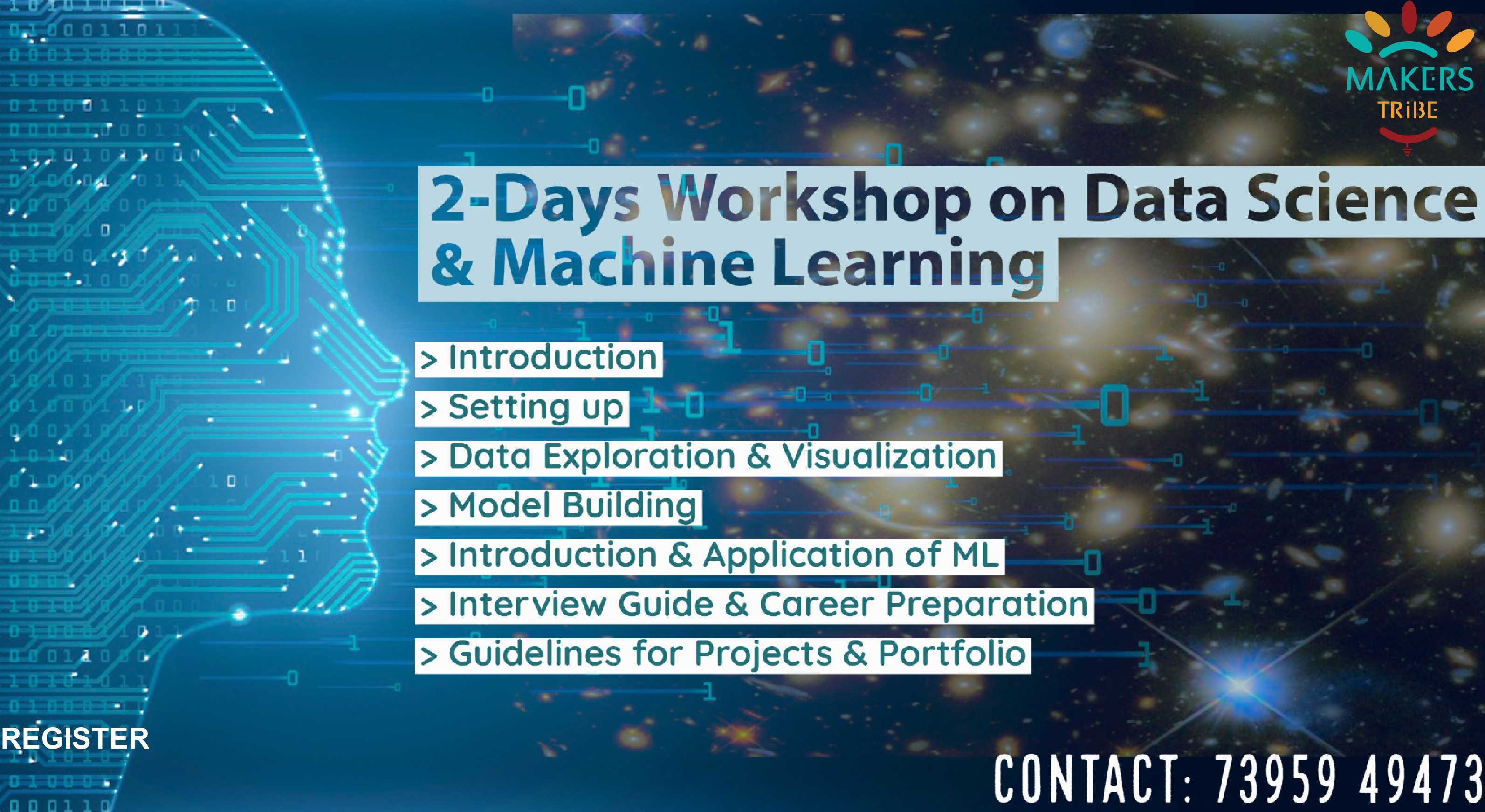 2 Days Workshop on Data Science and Machine Learning for Beginners