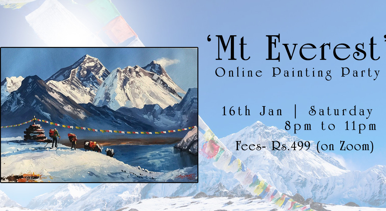 Mt Everest Painting Workshop By Paintology