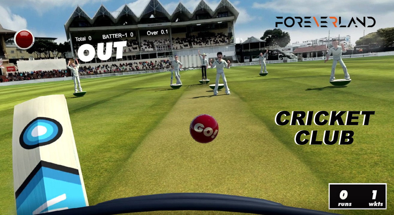 Cricket Club Virtual Reality Game (50 Off! Use Code VRCRIC50)