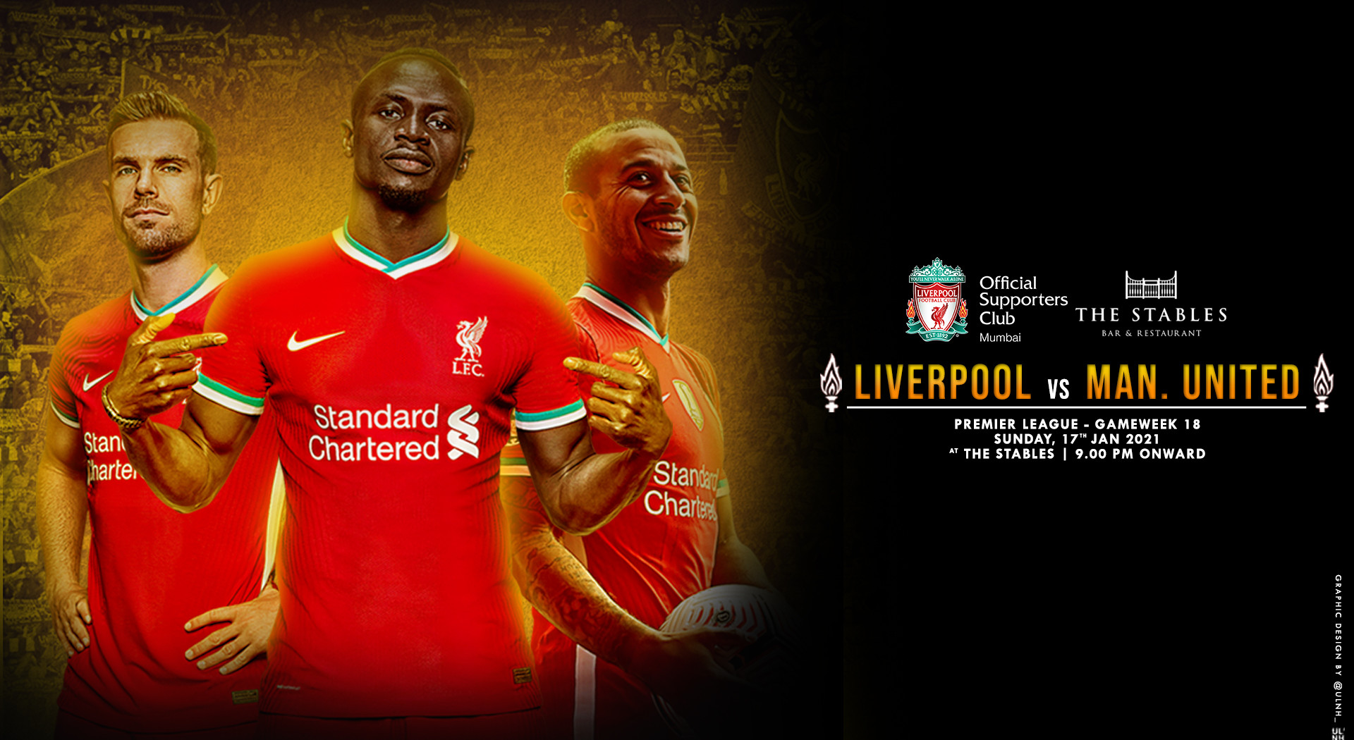 Liverpool vs Manchester United Live Screening Mumbai