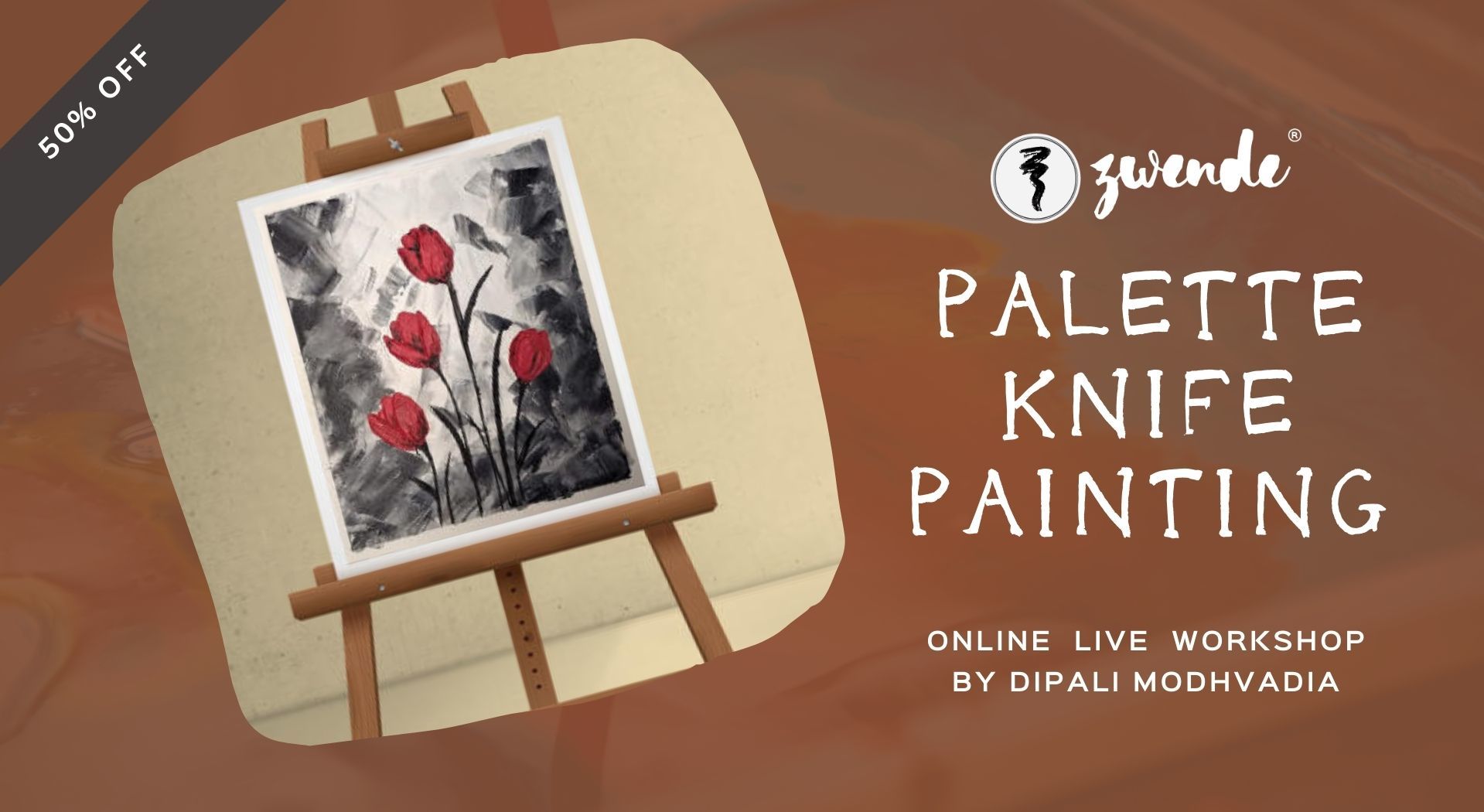 Palette Knife Painting Live
