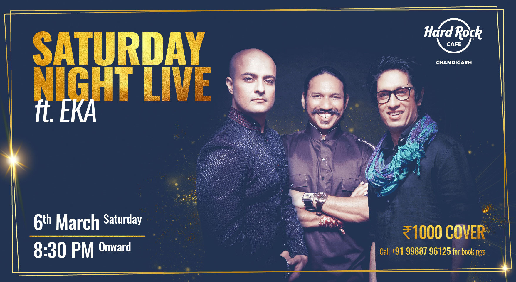 Saturday Night Live ft. EKA @ Hard Rock Cafe, Chandigarh