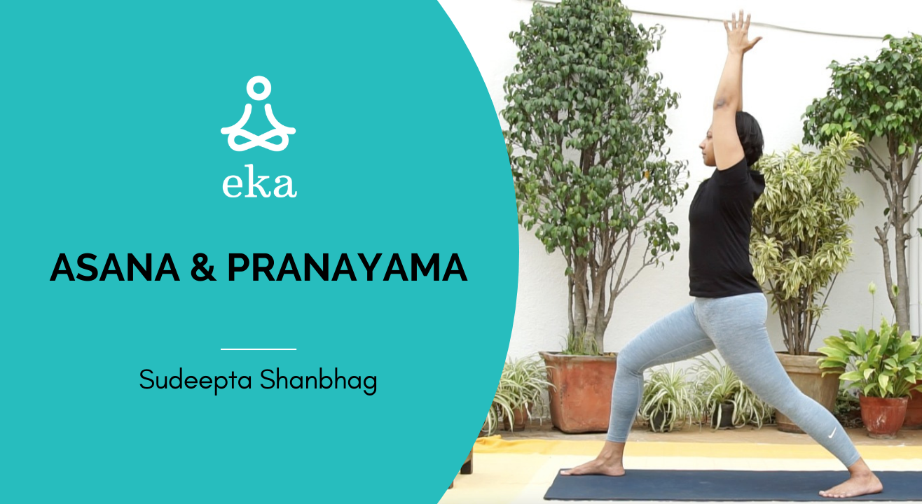 Asana & Pranayama session with Sudeepta Shanbhag