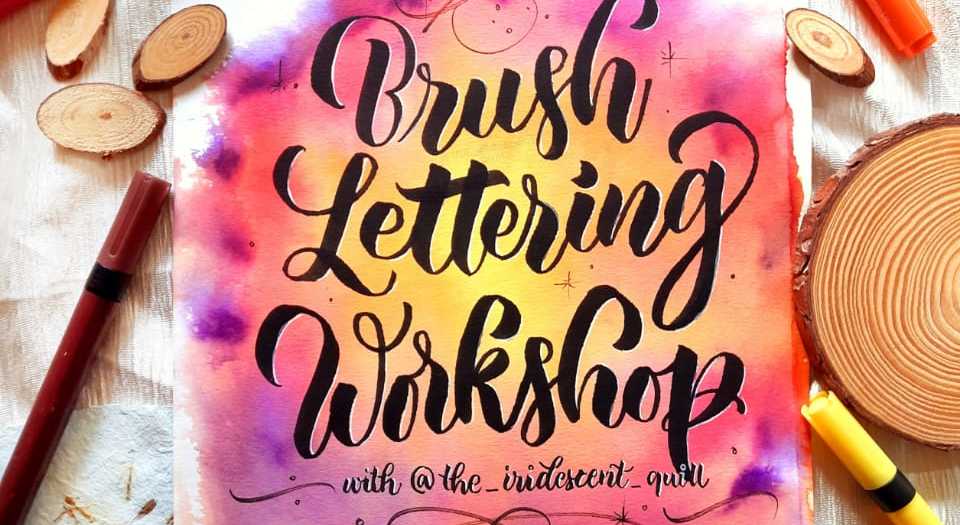 Brush Lettering Workshop