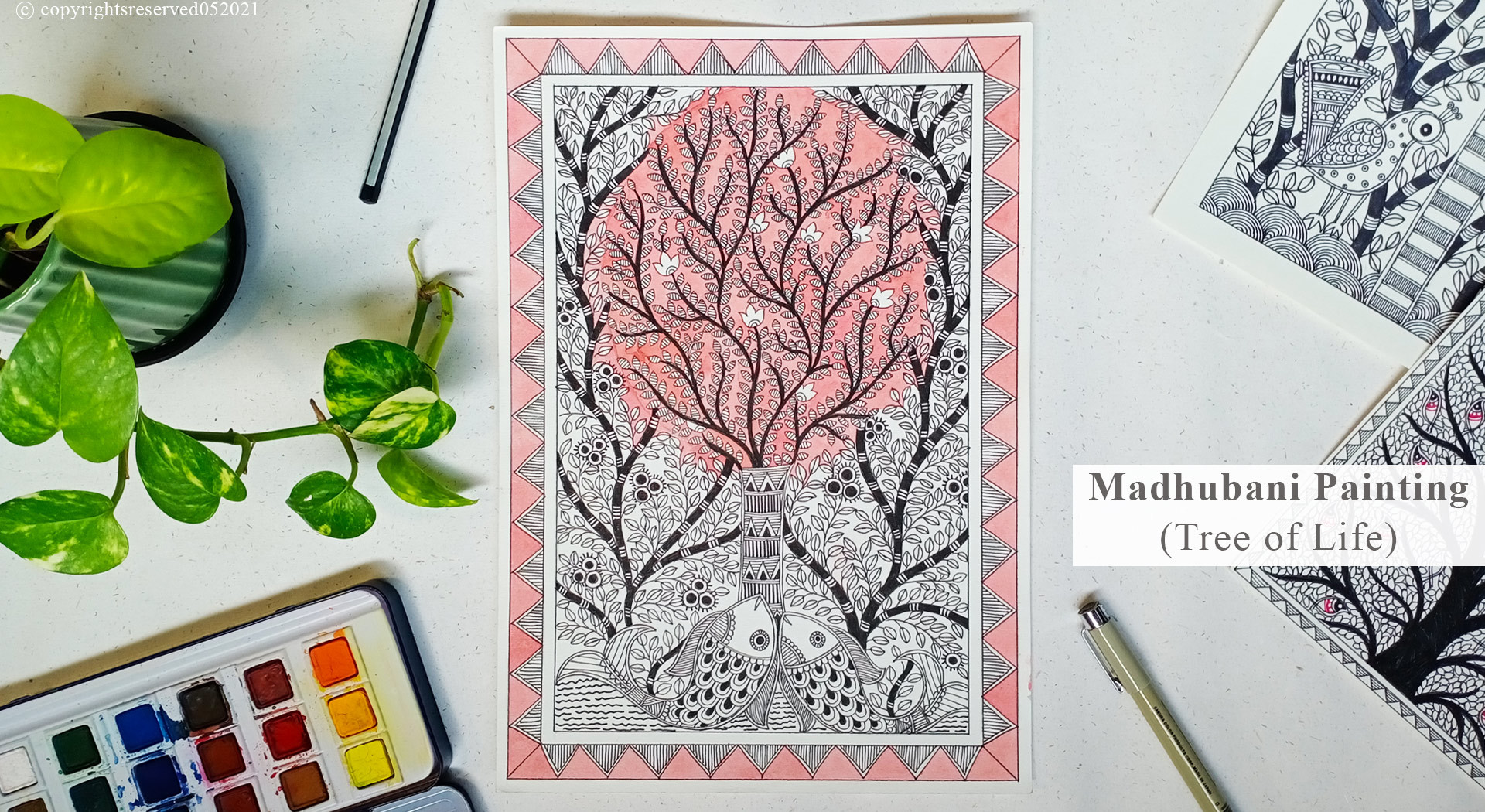 Madhubani Painting Tree Of Life Painting Trees Painti - vrogue.co