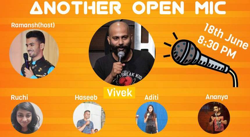 Another Open mic by Another Comedy Club With Vivek Muralidharan