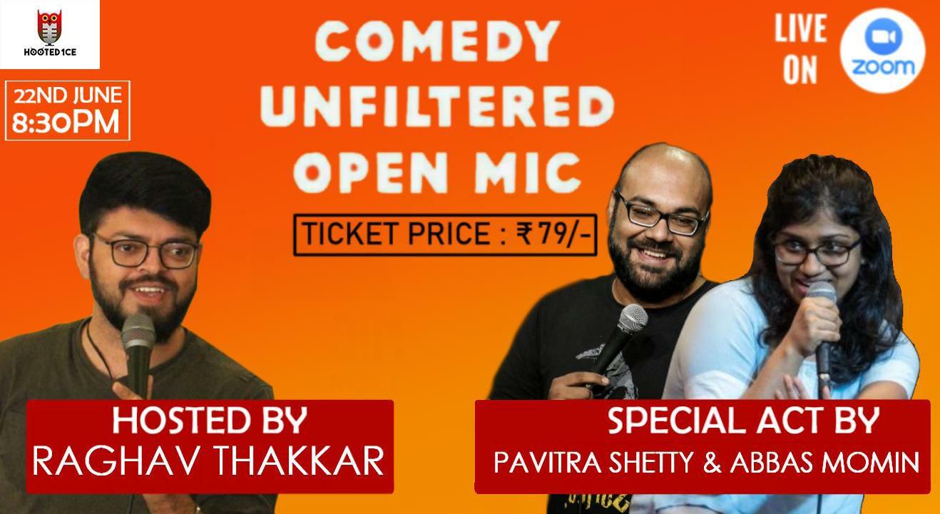 Comedy Unfiltered Open Mic ft Pavitra Shetty and Abbas Momin