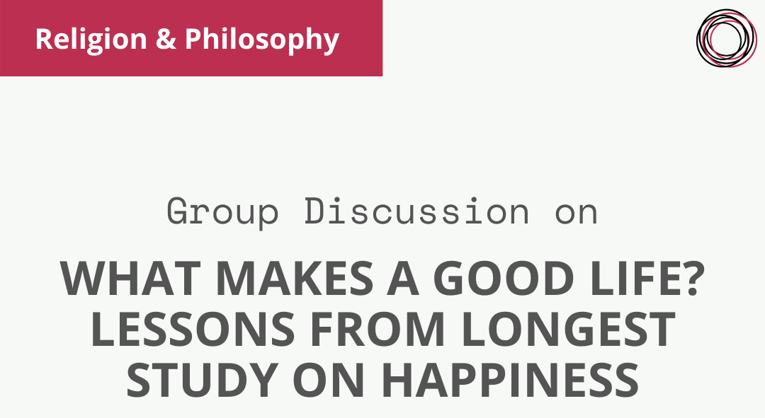 harvard's longest study on happiness ted talk on yt