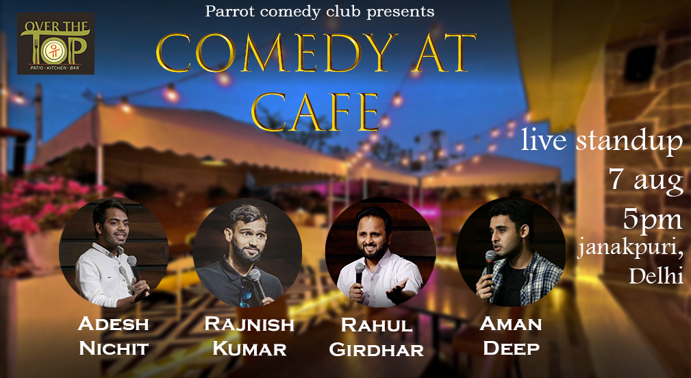 Comedy at Cafe | standup show