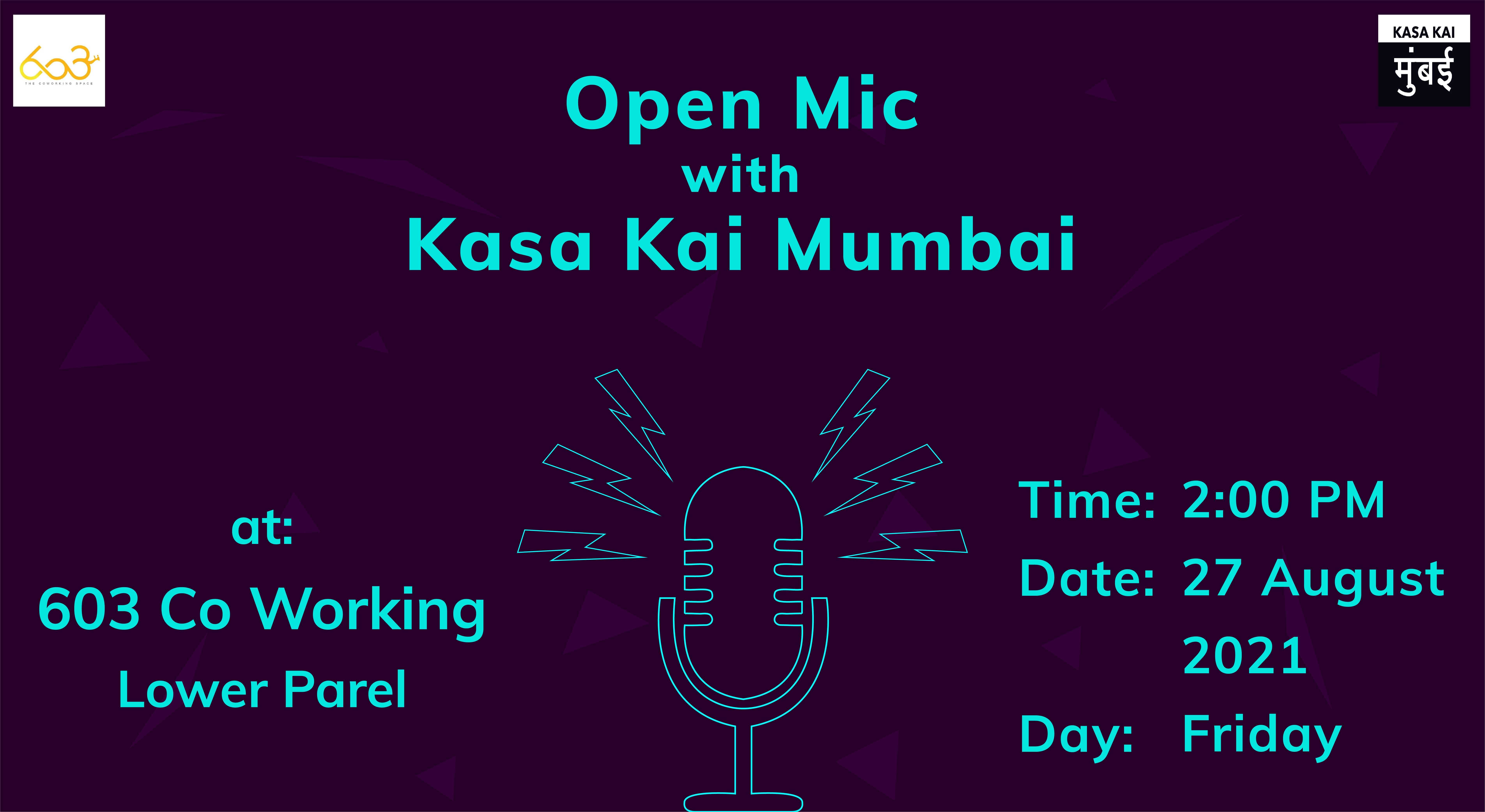 Open mics by Kasa Kai At LowerParel