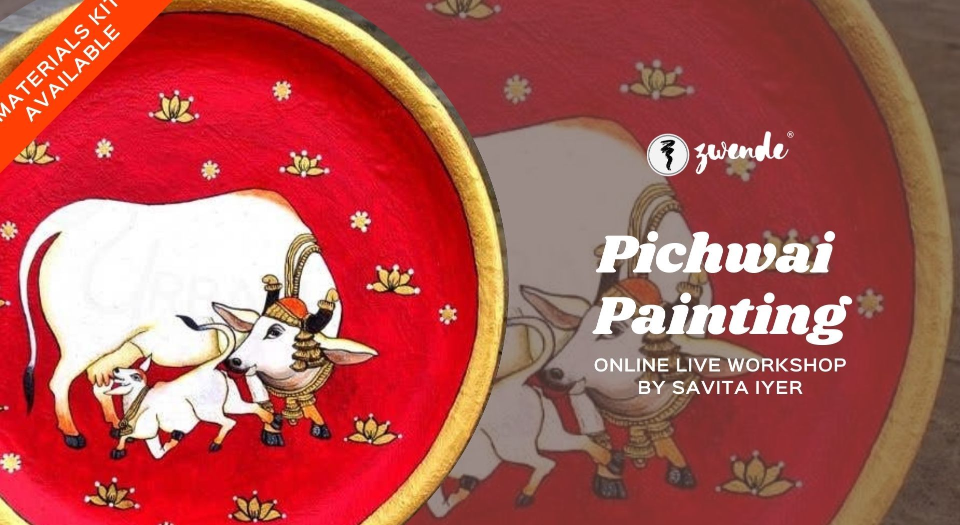 Pichwai Painting Live Materials Kit Available]