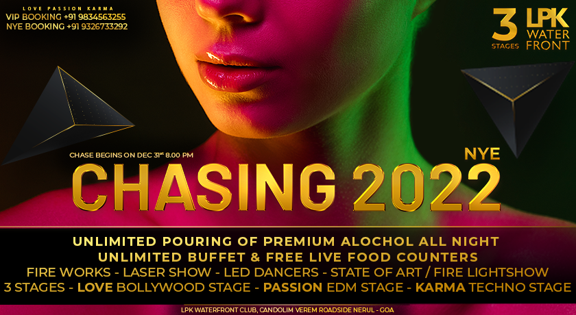 NEW YEARS EVE CHASING 2022 - LPK WATERFRONT CLUB | NYE 2022