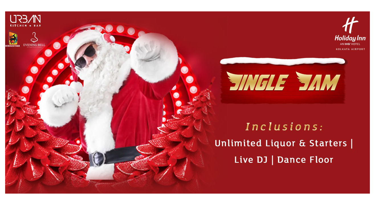Jingle Jam with Live DJ & Dance Floor I Holiday Inn Kolkata Airport I Urban