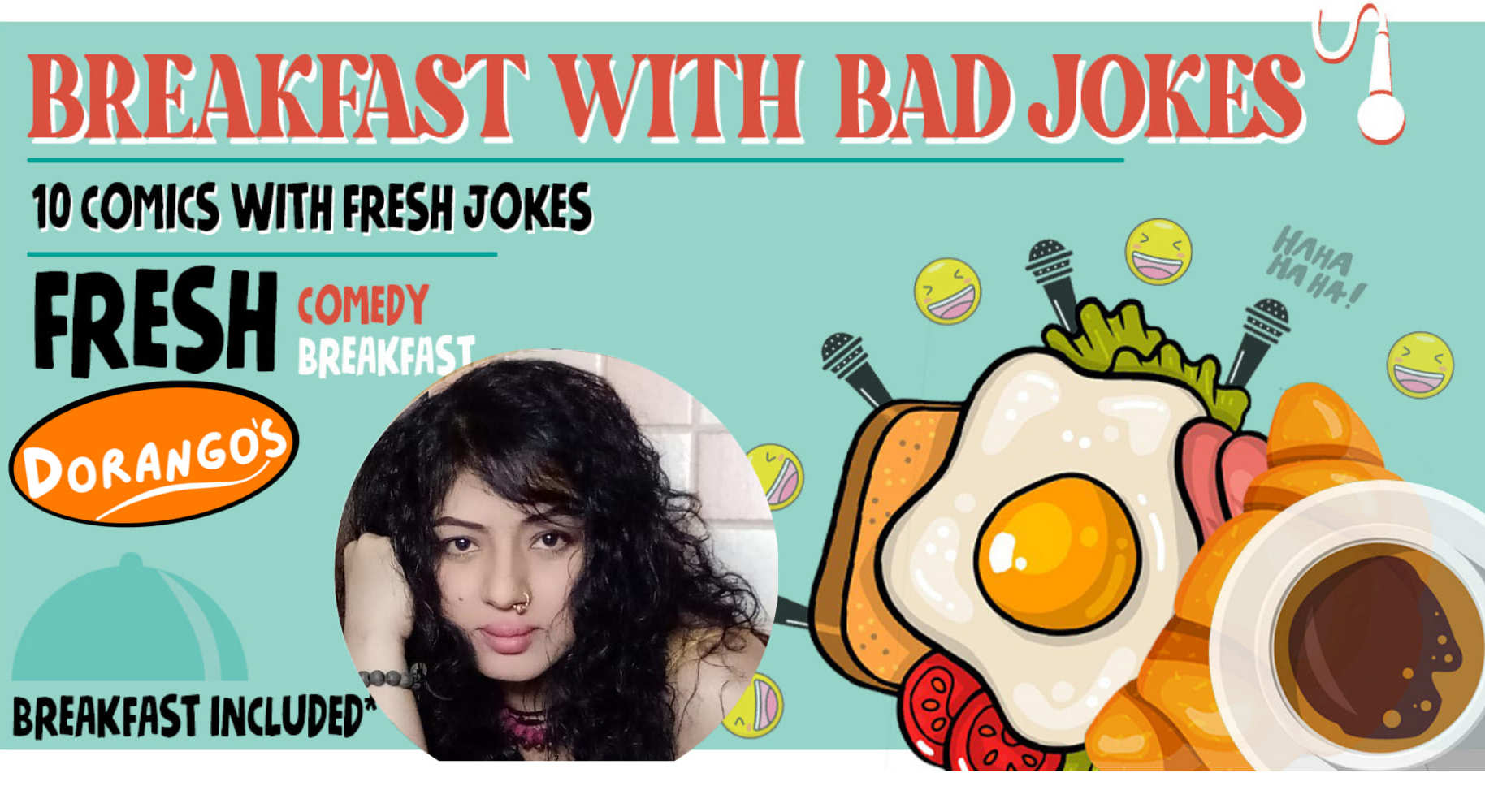 Breakfast With Bad jokes (Includes Full Food Cover)