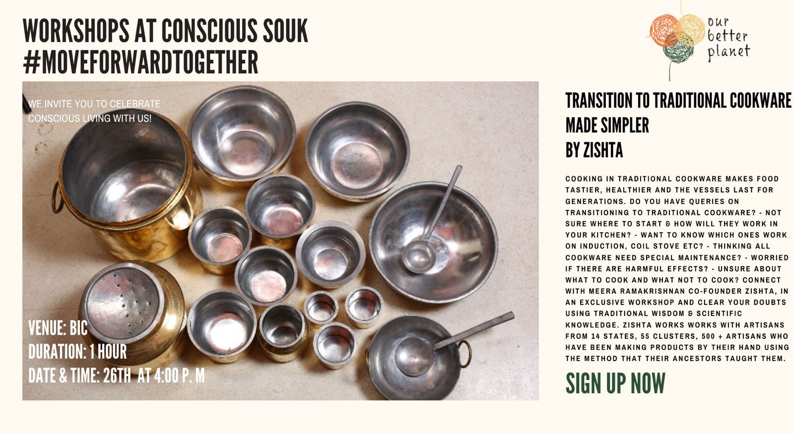 TRANSITION TO TRADITIONAL COOKWARE