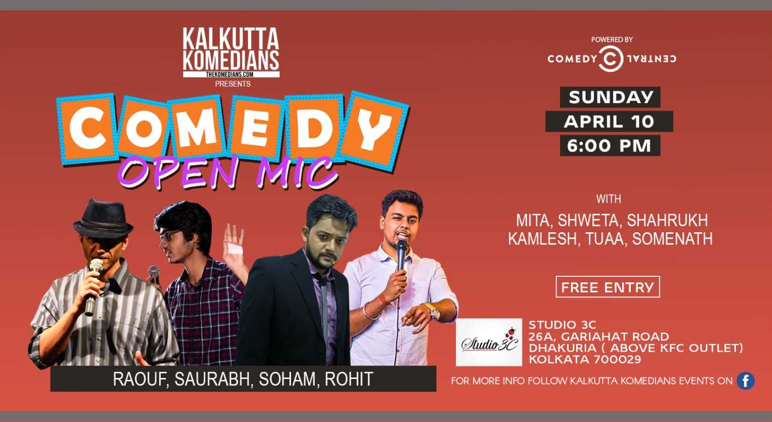 Stand Up Comedy Open Mic