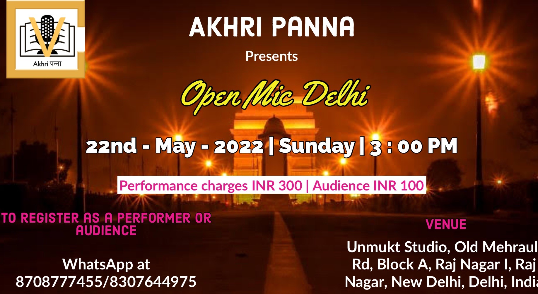 Open Mic Delhi