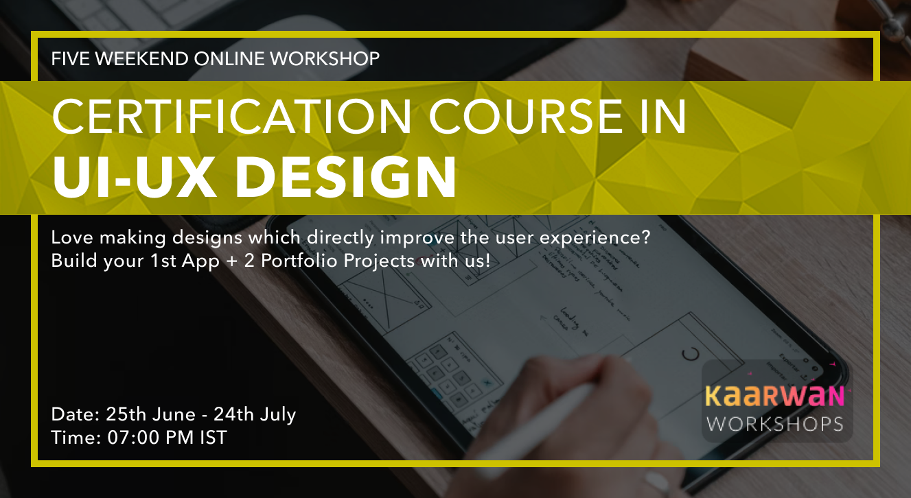 Certification Course In UI-UX DESIGN [Certificates Provided]