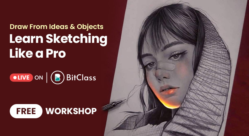 Learn Sketching Like a Pro | Draw From Ideas & Objects!