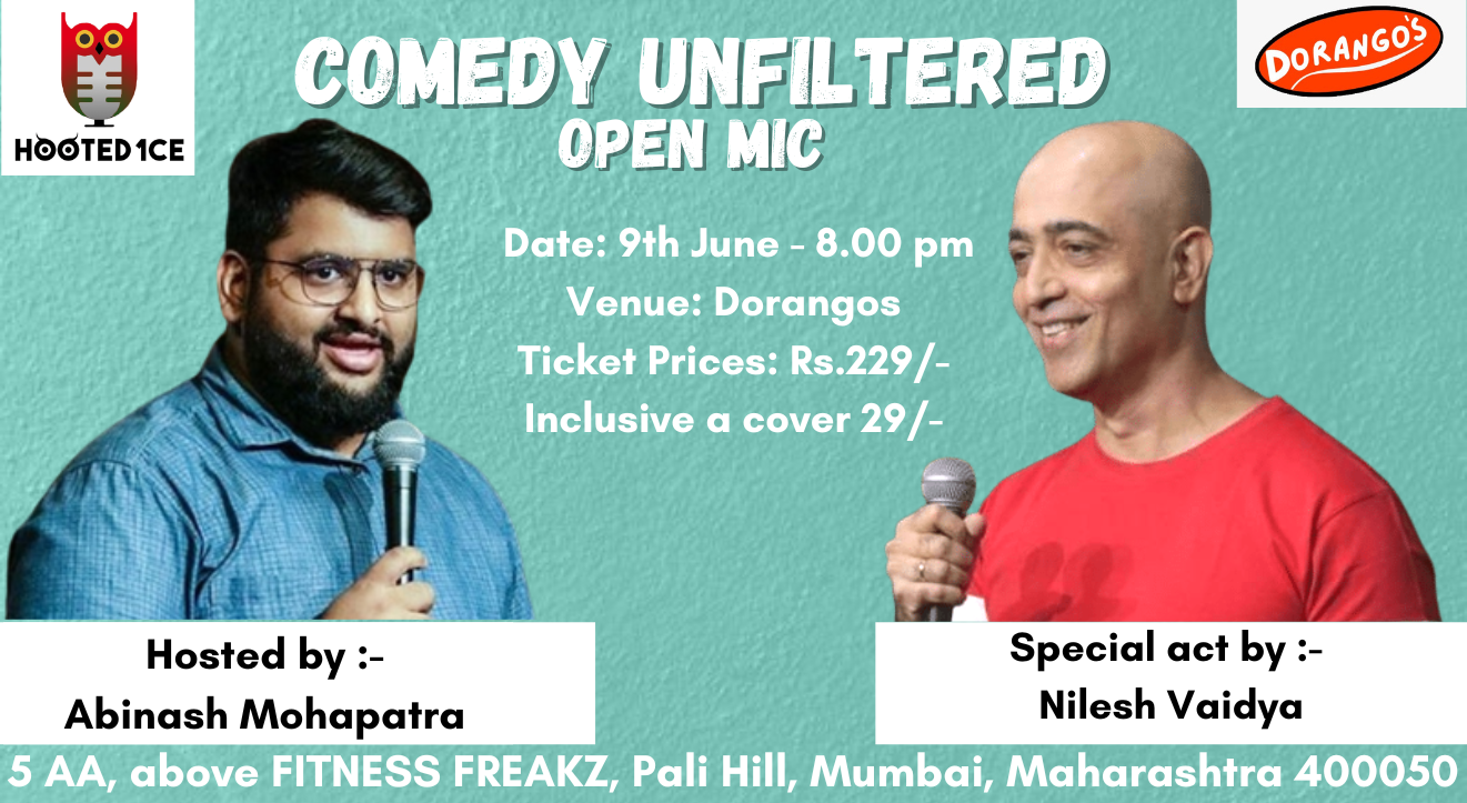 Comedy Unfiltered Open Mic ft. Nilesh Vaidya