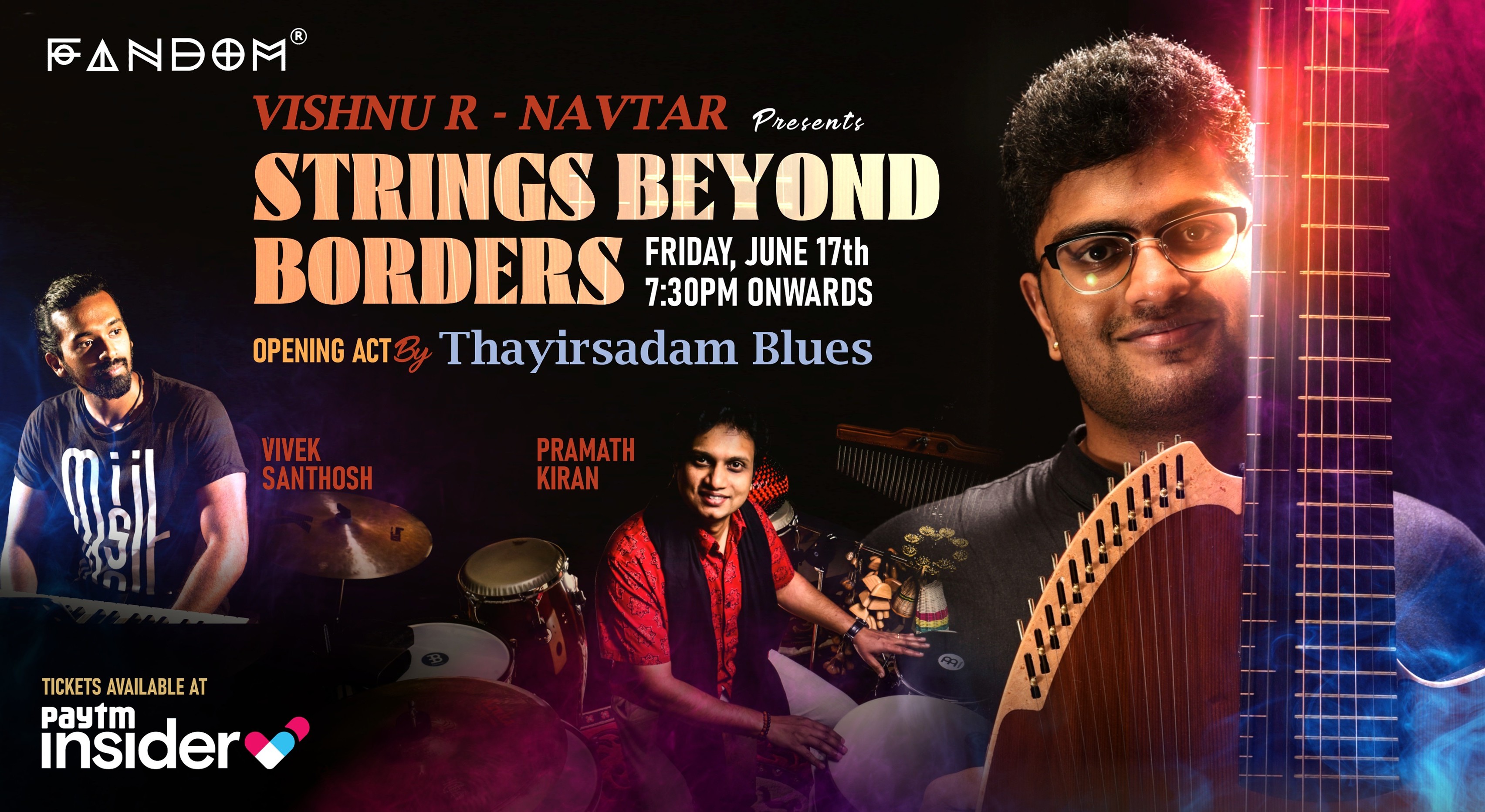 Strings Beyond Borders + Thayirsadam Blues Live at Fandom