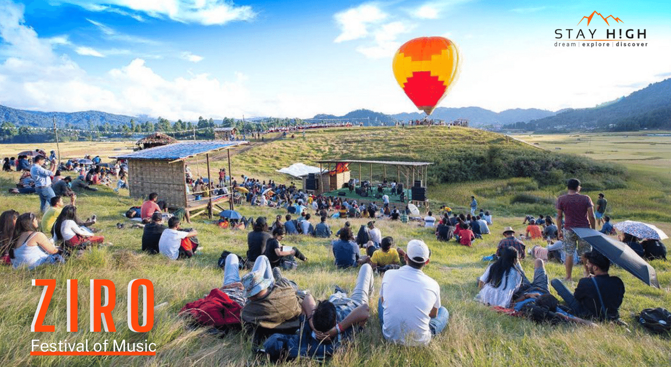 Ziro Festival of Music 2022 - Camping