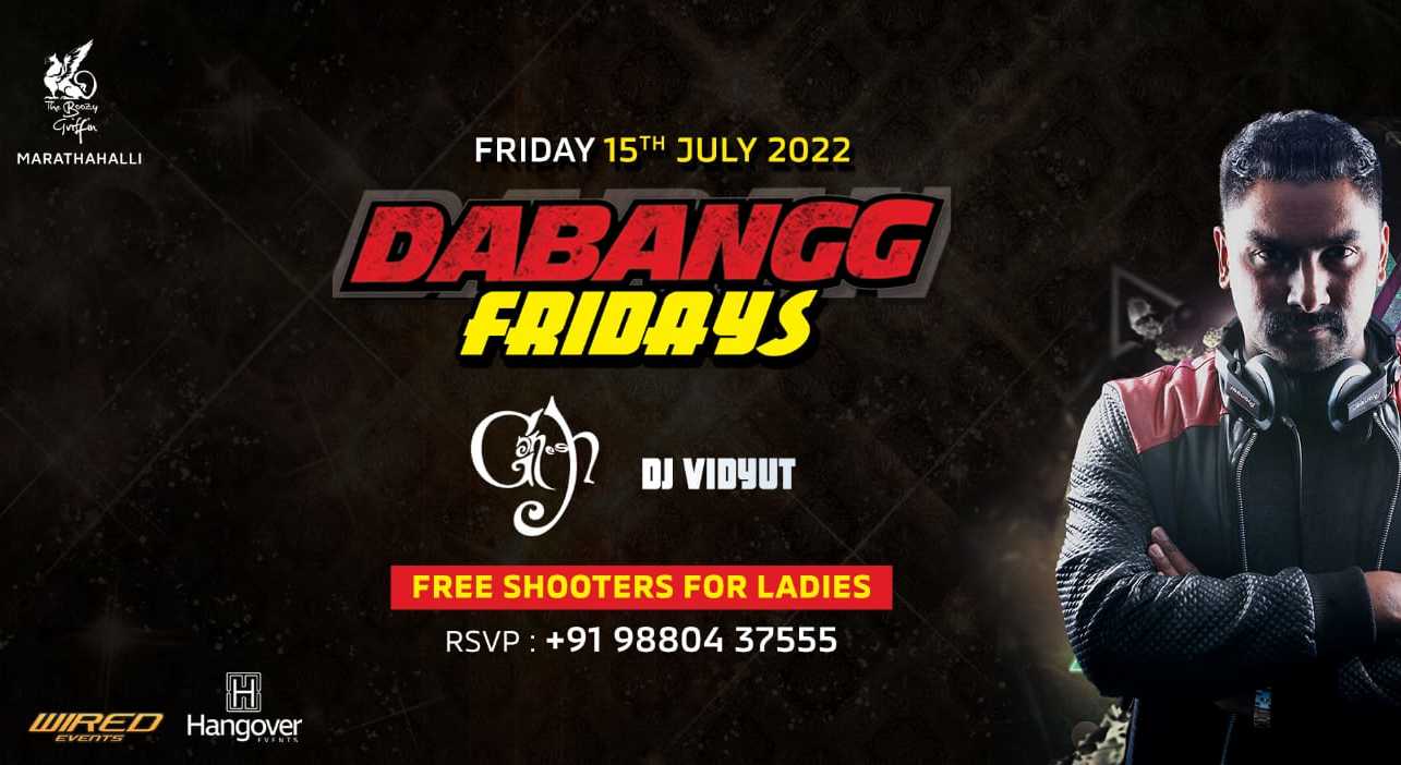 Friday BIG Bollywood Party Ft. DJ Ganesh at Boozy Griffin, Marathahalli (July 15