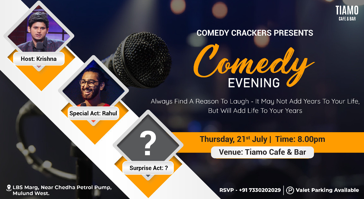 Comedy Crackers Club Standup Open Mic