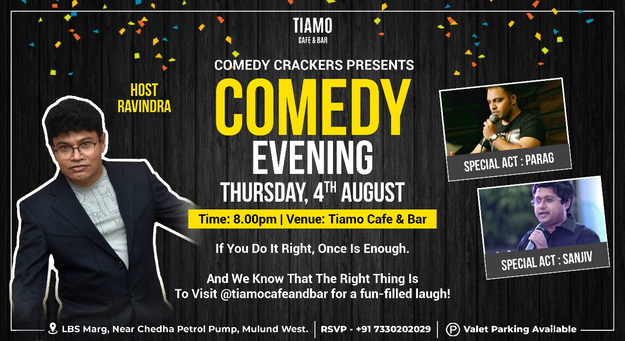 Comedy Crackers Club Standup Open Mic