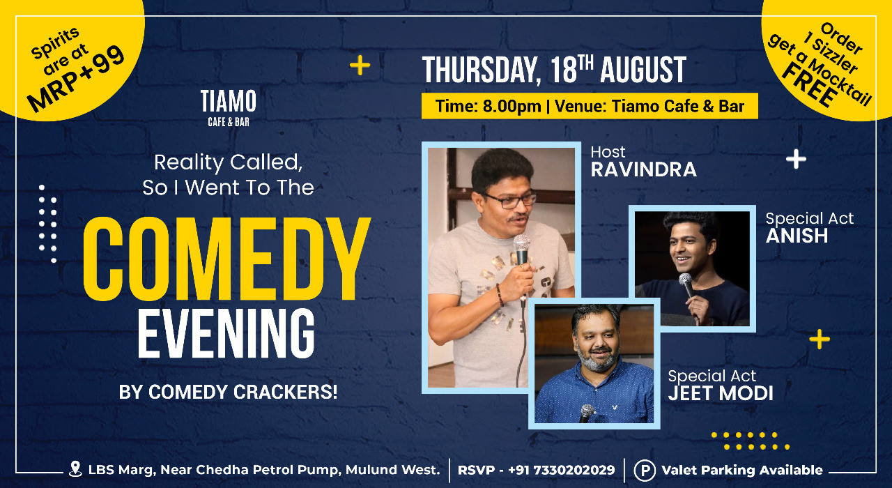 Comedy Crackers Club Open Mic