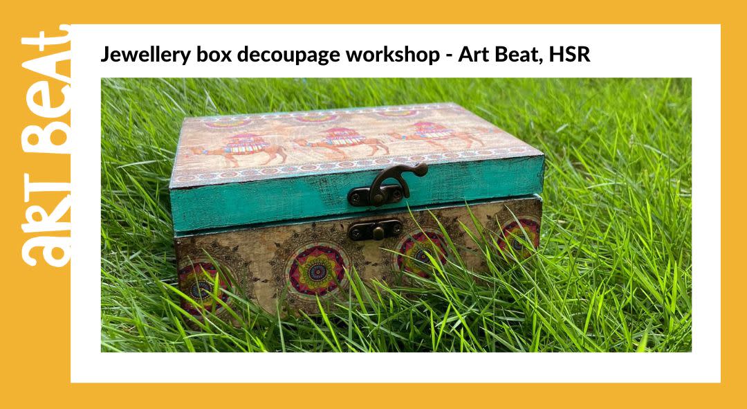 Decoupage Jewellery Box