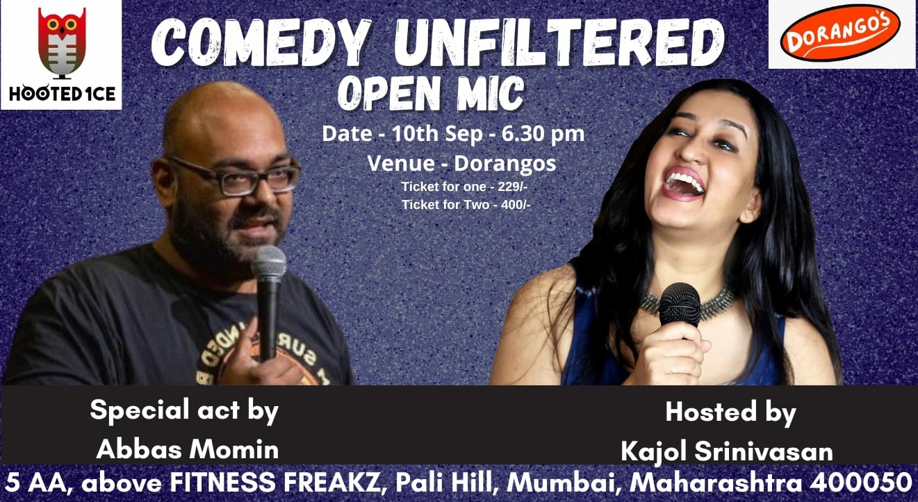 Comedy Unfiltered Open Mic Ft. Abbas Momin