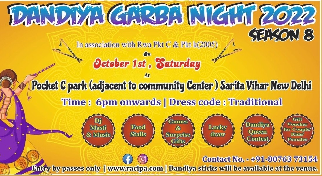 Dandiya Garba night 2022 Navratri 2022