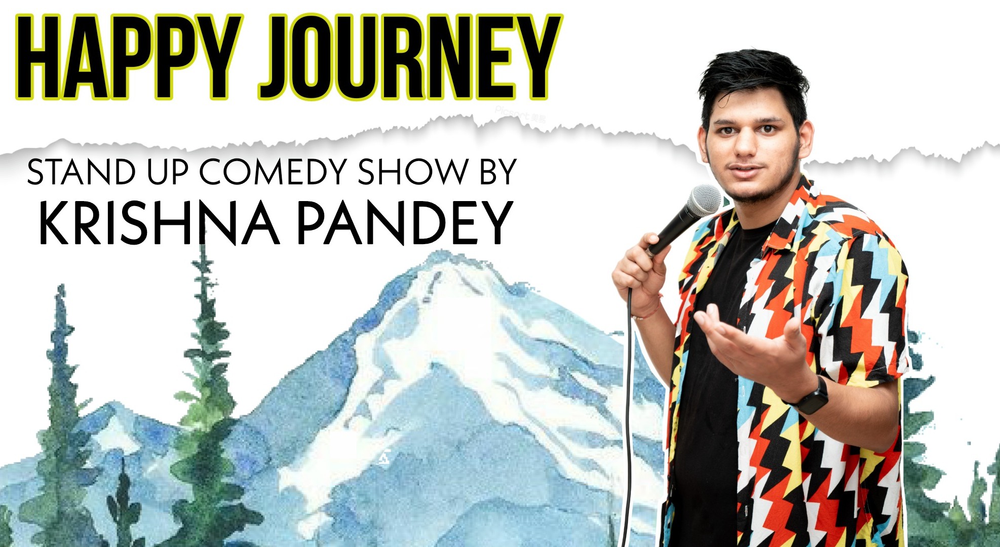 HAPPY JOURNEY Stand Up Comedy Show by Krishna Pandey