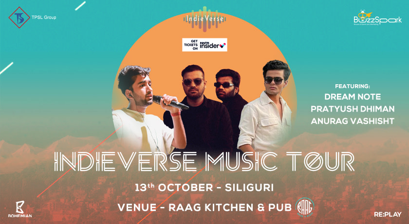 IndieVerse | Music Festival | Siliguri | ft. Dream Note, Pratyush ...