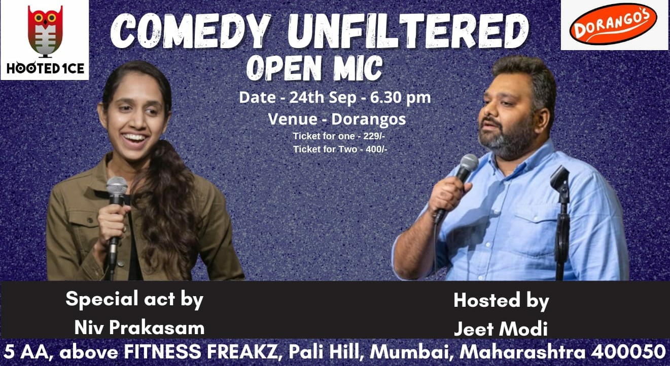 Comedy Unfiltered Open Mic ft. Niv Prakasam