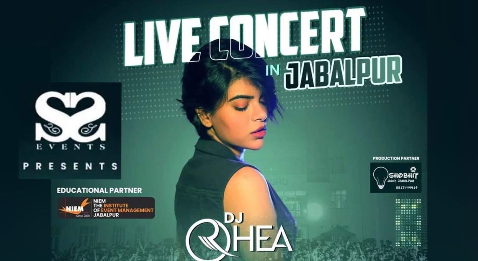 LIVE IN CONCERT JABALPUR FEAT. DJ RHEA Navratri 2022