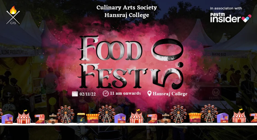 FOOD FEST 5 0 Hansraj College