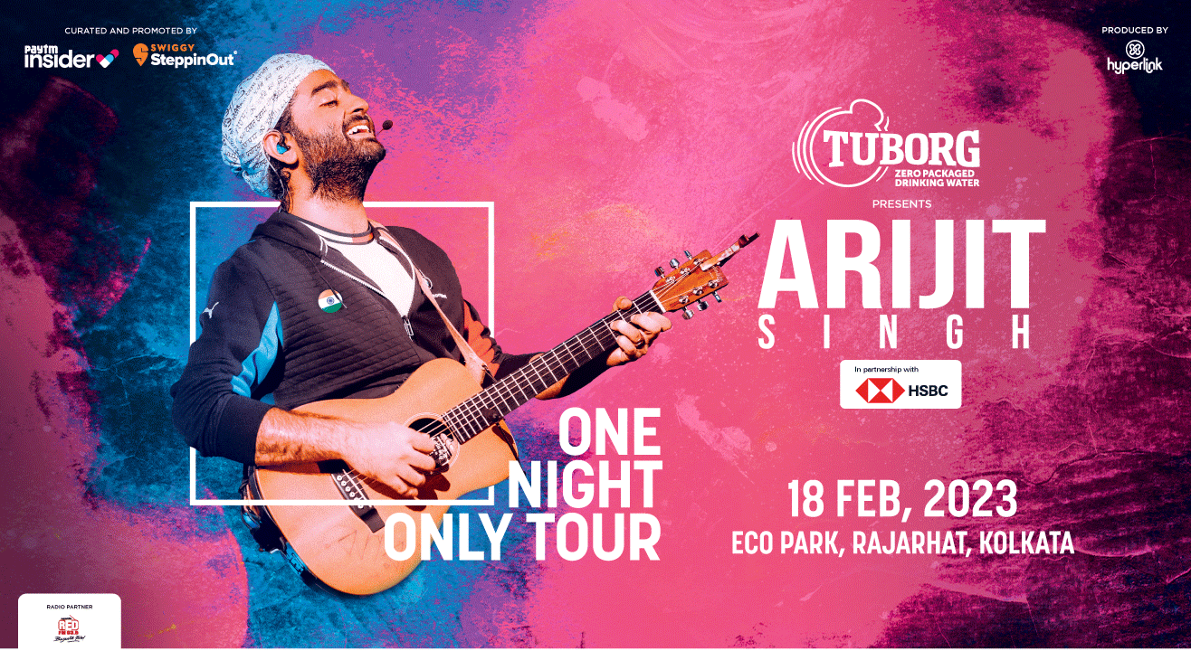 Arijit Singh - One Night Only Tour, Kolkata 2023